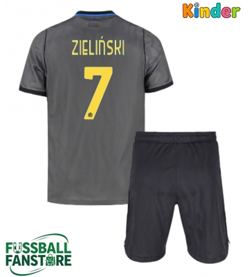 Inter Milan Piotr Zielinski #7 Replik 3rd trikot Kinder 2026-27 Kurzarm (+ Kurze Hosen)